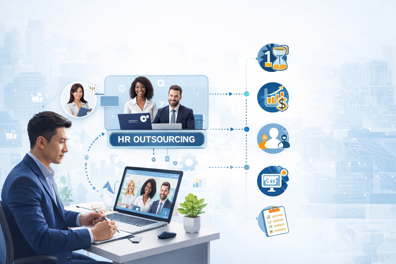 5 เหตุผลที่ SME ควรใช้ HR Outsourcing แทนการจ้าง HR ประจำ